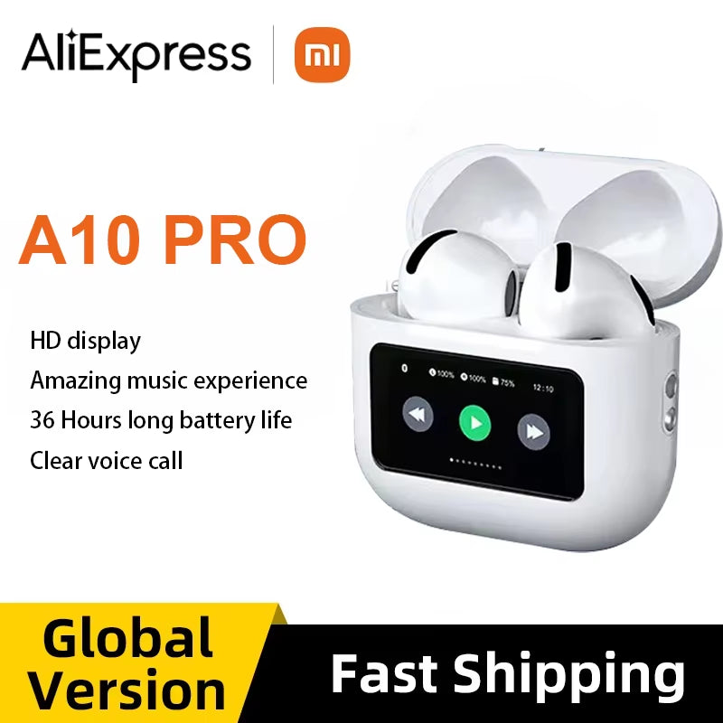 Xiaomi A10 Pro ANC Wireless Headphones Waterproof Headset In-Ear Headphone Noise Canceling Gaming Earbuds with Mic Sport Headet