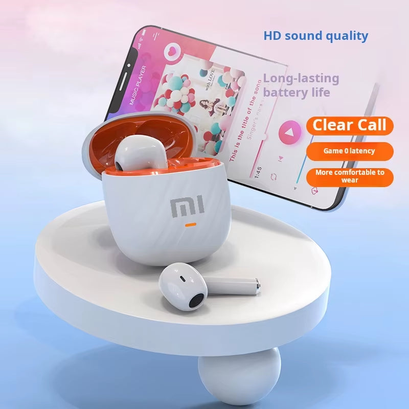 H09 Wireless Earphones Bluetooth HD Call Headphones True Stereo Sound Headset Sport Game Music in Ear Earbuds with Mic