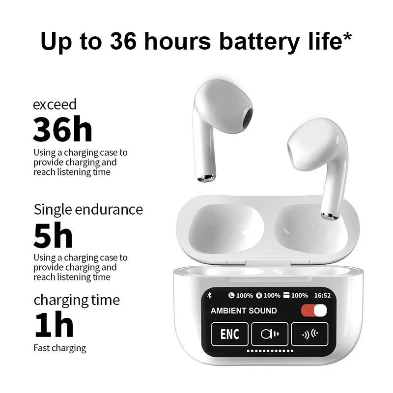 Xiaomi A10 Pro ANC Wireless Headphones Waterproof Headset In-Ear Headphone Noise Canceling Gaming Earbuds with Mic Sport Headet